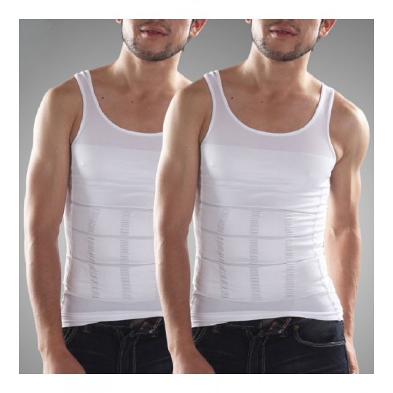Men's Clothing : Pack of 2 Slim n Lift Slimming Vest