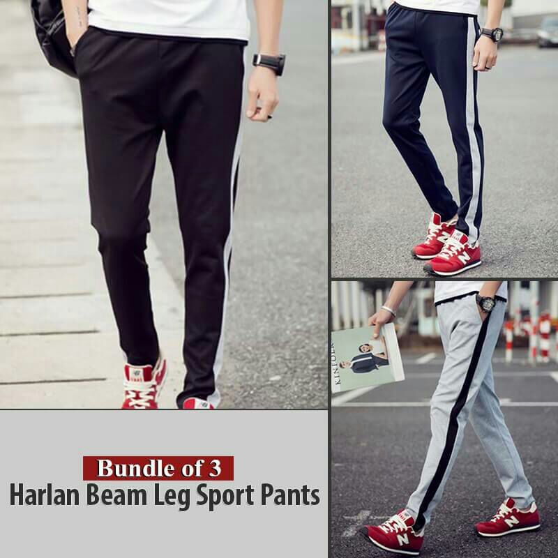 Men's Clothing : Bundle Of 3 Harlan Beam Leg Sport Pants