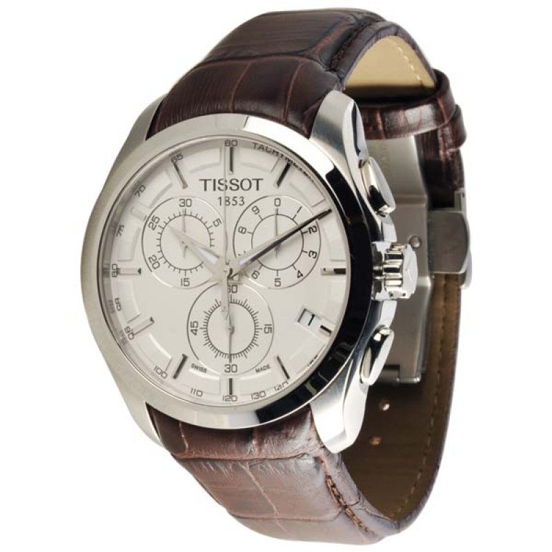 Watches for Men : Tissot 1853 Couturier Chronograph White